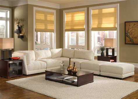 White Couches Living Room